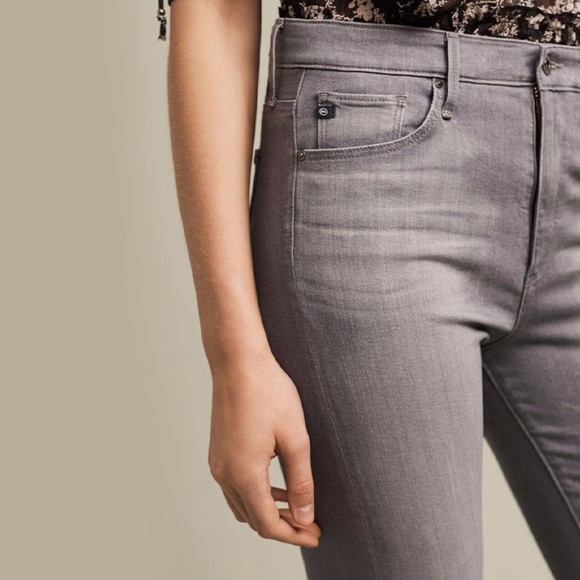 AG Adriano Goldschmied Stevie Ankle Slim Straight Leg Jeans - Picture 5 of 9